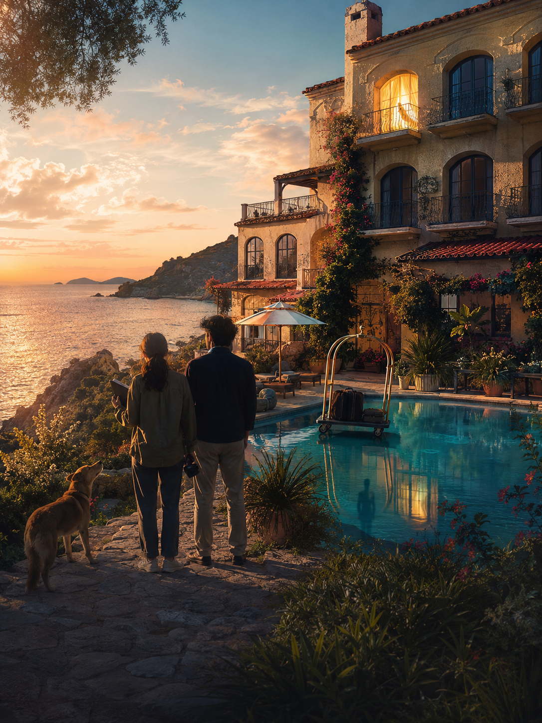 Concept artwork for The Secret of Namhae Resort